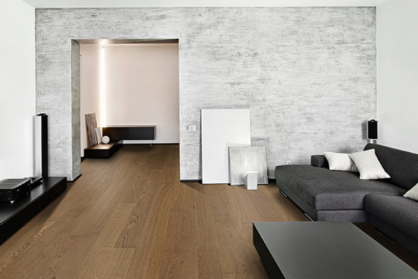 Шпонированная паркетная доска на НDF основе Auswood NATURAL Amber Oak