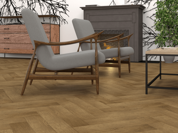  Инженерная доска Gran Parte (венгерская ёлка) Амбра