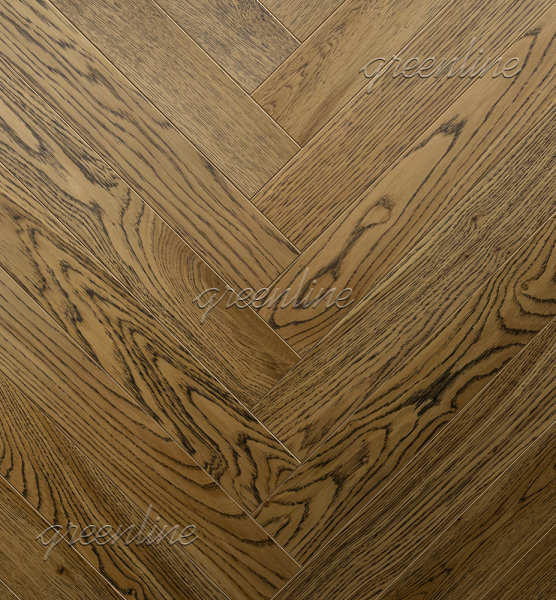 Инженерная доска Greenline NEXT (английская ёлка) 711 Дуб Брайт