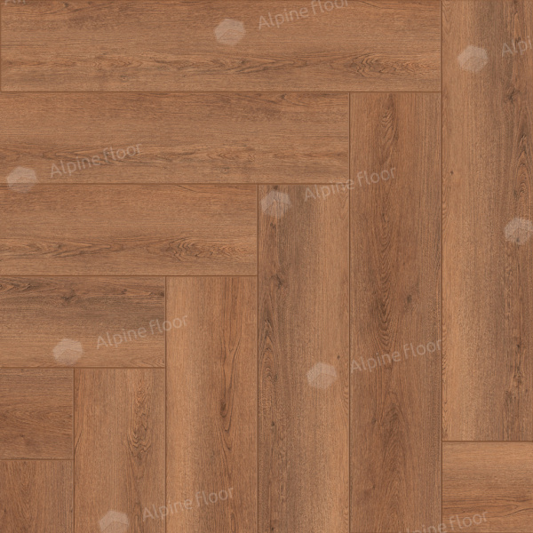 Кварцвиниловая плитка (Елочка) Alpine Floor PARQUET LIGHT Дуб Капелла ЕСО 13-31