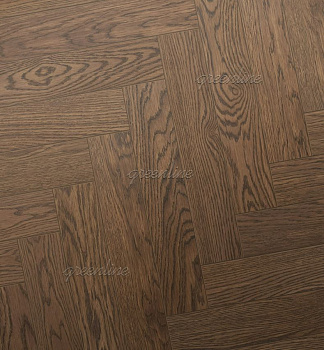 Инженерная доска Greenline ULTIMA (английская ёлка) 822 Дуб Нейтрон