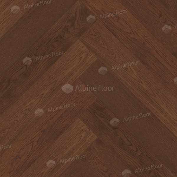 Инженерная доска Alpine floor Castle Дуб Браун Стори EW202-09