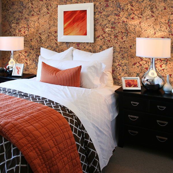 Настенная пробка Wall Design Monte Red