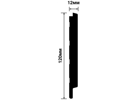 Декоративная панель HIWOOD LV127 BR416