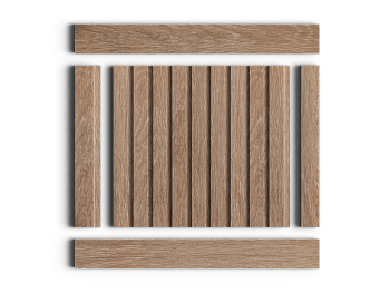 Декоративная панель HIWOOD LV124 BR416