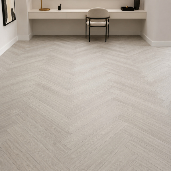 Кварцвиниловая плитка (Елочка) Alpine Floor Легкий паркет (Light Parquet) ECO Дуб Полис ЕСО 13-21