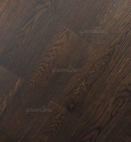 Инженерная доска Greenline ULTIMA 832 Дуб Эбони