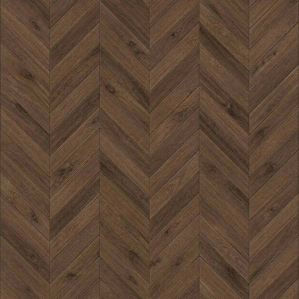 Кварцвиниловая плитка Alpine Floor Альпийский шеврон (Chevron Alpine) Кофейный дуб Мокка ECO 18-12 MC