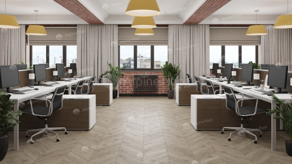 Кварцвиниловая плитка Alpine Floor Chevron LVT ECO 20-11 Карите