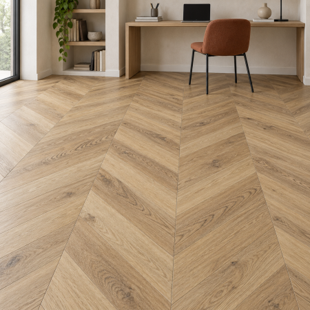 Кварцвиниловая плитка Alpine Floor Альпийский шеврон (Chevron Alpine) ECO 18-6 Дуб Синистра