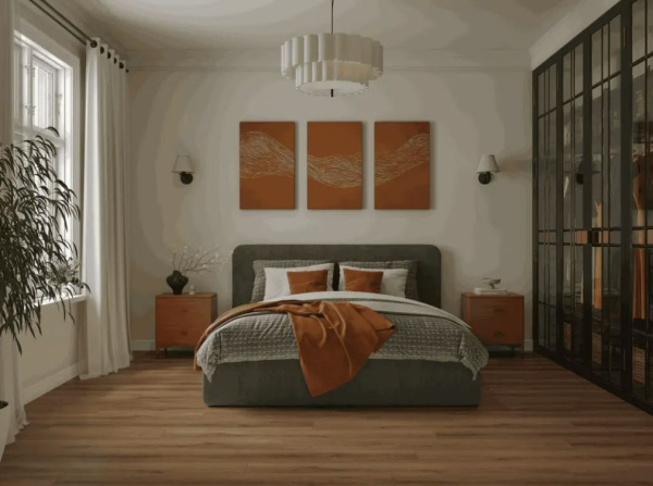 Кварцвиниловая плитка Alpine Floor Премиальный XL (Premium XL) Дуб Умбровый ABA ECO 7-35 MC