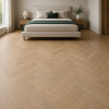 Кварцвиниловая плитка (Елочка) Alpine Floor Легкий паркет (Light Parquet) Дуб Хатиса ЕСО 13-27