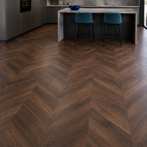 Клеевая LVT плитка Шеврон клеевой (Паркет) (Chevron Glue) AF2560PGCh