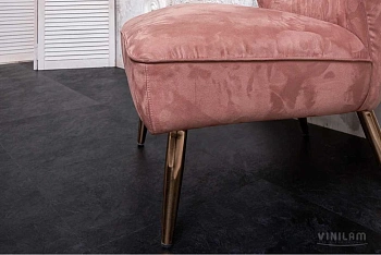 Кварцвиниловый ламинат CERAMO VINILAM GLUE Сланцевый Чёрный 61607 Glue