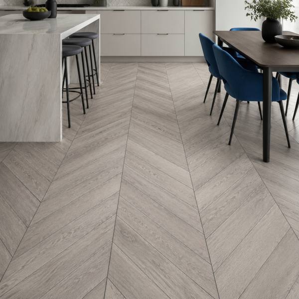 Клеевая LVT плитка Шеврон клеевой (Паркет) (Chevron Glue) AF2553PGCh