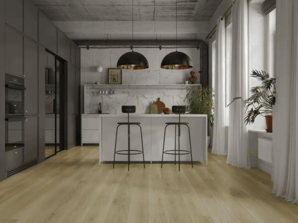Кварцвиниловая плитка Alpine Floor Премиальный XL (Premium XL) Дуб Эбеновый ABA ECO 7-41 MC