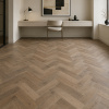 Кварцвиниловая плитка (Елочка) Alpine Floor Легкий паркет (Light Parquet) Дуб Синистра ЕСО 13-17