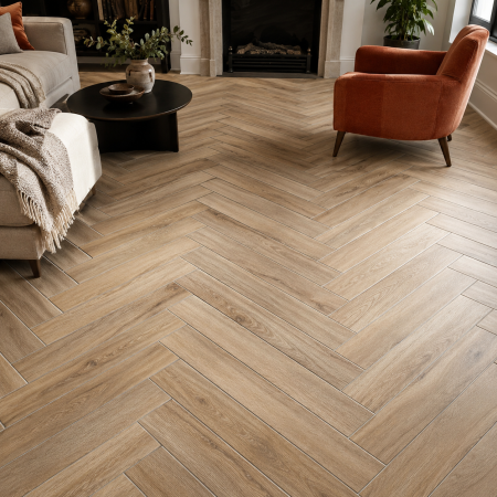 Кварцвиниловый ламинат Aquafloor Космос Паркет легкий (Space Parquet Light) AF4514PQL
