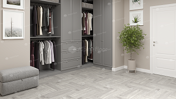 Клеевая кварцвиниловая плитка Alpine Floor Parquet LVT Дуб Полис ECO 16-21