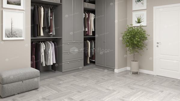 Клеевая кварцвиниловая плитка Alpine Floor Parquet LVT Дуб Полис ECO 16-21