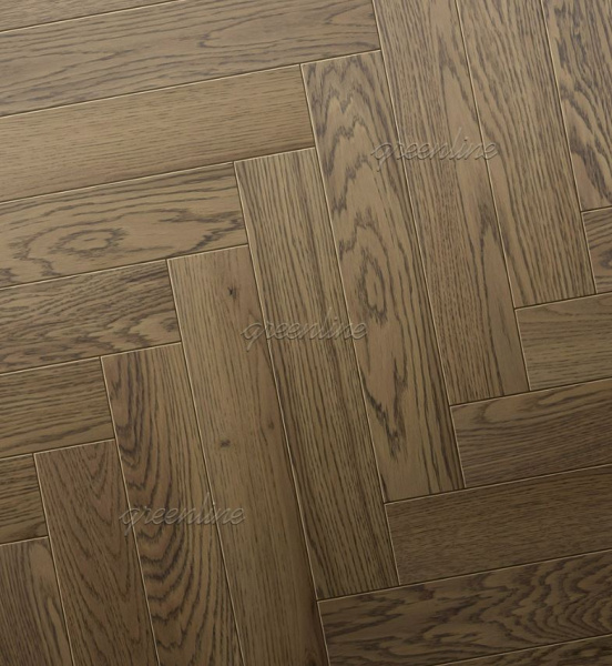 Инженерная доска Greenline DELUXE (английская ёлка) 107 саммер