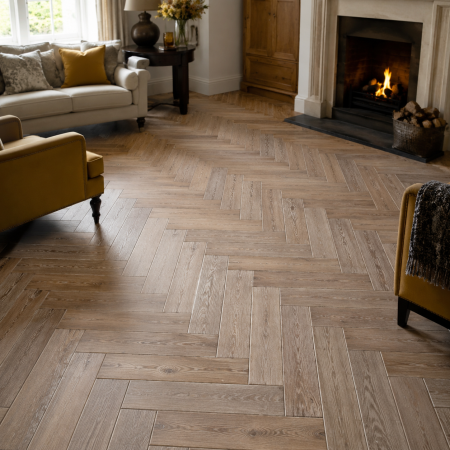 Кварцвиниловый ламинат Aquafloor Космос Паркет легкий (Space Parquet Light) AF4504PQL