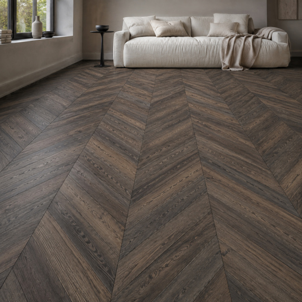 Клеевая LVT плитка Шеврон клеевой (Паркет) (Chevron Glue) AF2557PGCh