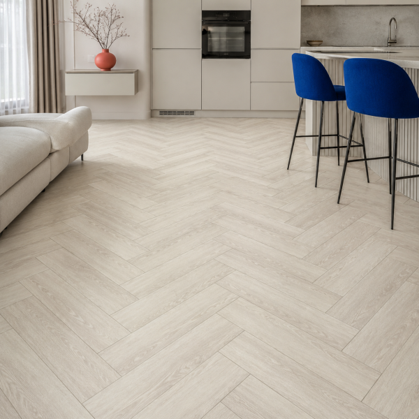 Кварцвиниловая плитка елочкой Aquafloor Паркет плюс (Parquet Plus) AF6026PQ+