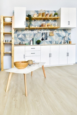 Кварцвиниловая плитка Alpine Floor ECO 6-7 Sequoia Медовая (SPC или LVT) Снежная