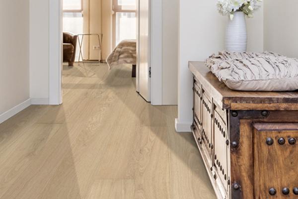 Шпонированная паркетная доска на НDF основе Auswood NATURAL Nacre Oak