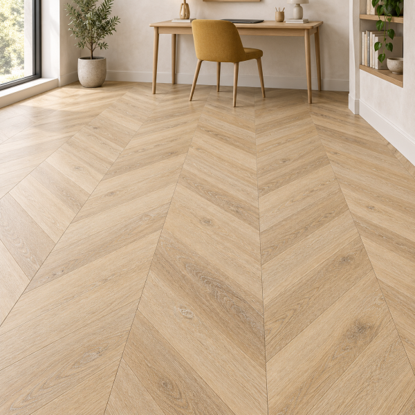 Кварцвиниловая плитка Alpine Floor Альпийский шеврон (Chevron Alpine) Изящный Grazioso ECO 18-17 MC