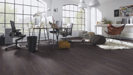 Ламинат Kronotex Amazone D 6010 Дуб Эльба черный