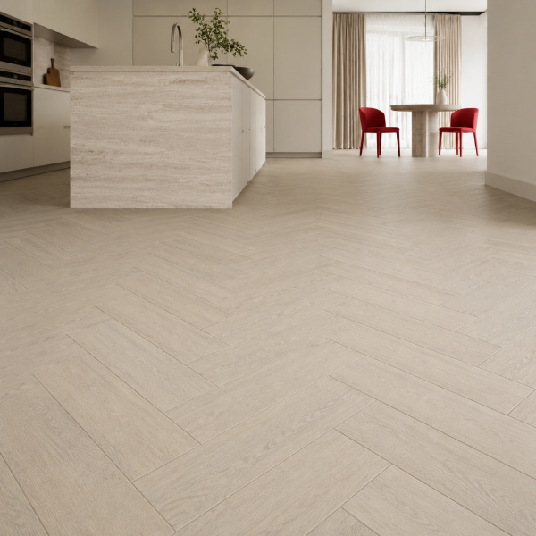 Кварцвиниловая плитка (Елочка) Alpine Floor Легкий паркет (Light Parquet) Дуб Денеб ЕСО 13-25