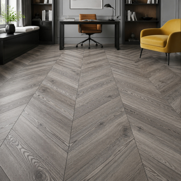 Клеевая LVT плитка Шеврон клеевой (Паркет) (Chevron Glue) AF2552PGCh