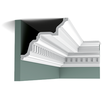 Карниз Orac Decor Полиуретан C422 д 2000 x в 164 x ш 194