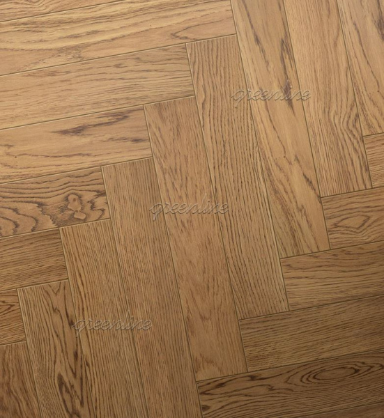 Инженерная доска Greenline ULTIMA (английская ёлка) 804 Дуб Элемент