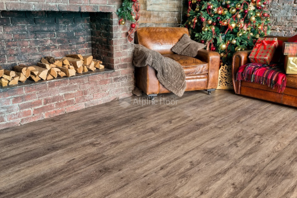 Клеевая кварцвиниловая плитка Alpine Floor Венге Грей ECO 11-802