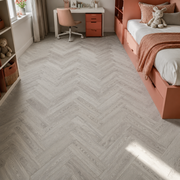 Клеевая LVT плитка елочкой Aquafloor Паркет клеевой (Parquet Glue) AF2511PG