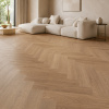 Кварцвиниловая плитка (Елочка) Alpine Floor Легкий паркет (Light Parquet) ECO 13-10 Макадамия