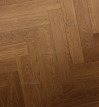 Инженерная доска Greenline DELUXE (английская ёлка) 125 севилья