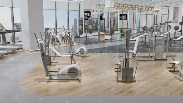 Клеевая кварцвиниловая плитка Alpine Floor Миндаль ECO 11-602