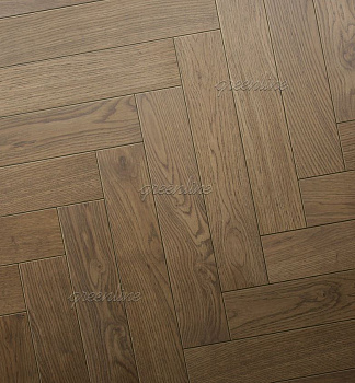 Инженерная доска Greenline EXTRA (английская ёлка) 717 Дуб Инсайт