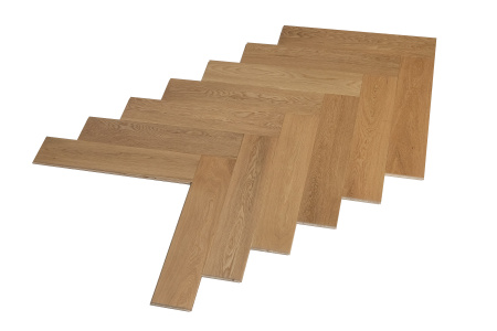 Инженерная доска Ablux Дуб European Ottawa, Chevron(фр.елка), толщина 14 мм