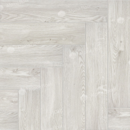 Клеевая кварцвиниловая плитка Alpine Floor Parquet LVT Снежный ECO 16-11