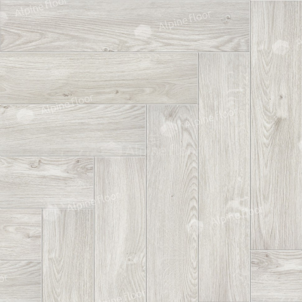 Клеевая кварцвиниловая плитка Alpine Floor Parquet LVT Снежный ECO 16-11