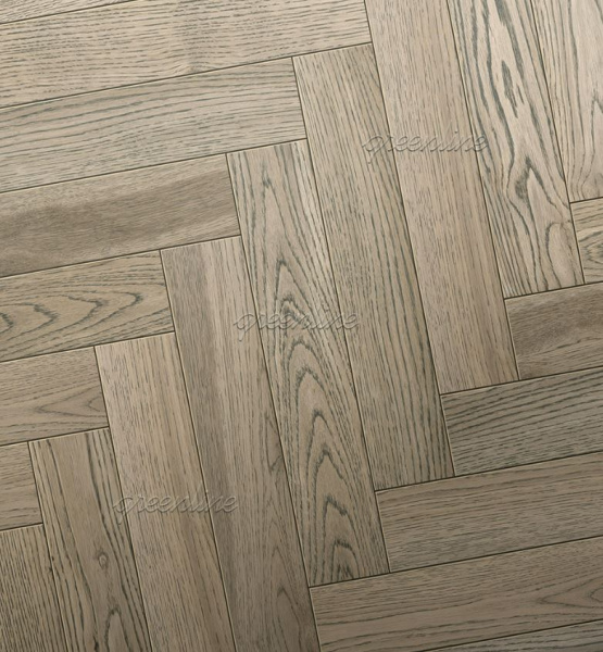 Инженерная доска Greenline DELUXE (английская ёлка) 153 арагон