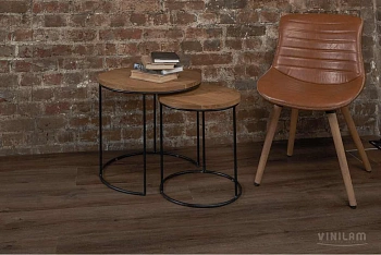 Кварцвиниловый ламинат CERAMO VINILAM NEW CORK 8885-EIR Дуб Берн 8 mm