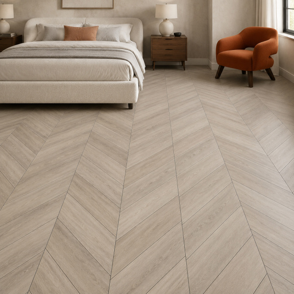 Клеевая LVT плитка Шеврон клеевой (Паркет) (Chevron Glue) AF2551PGCh