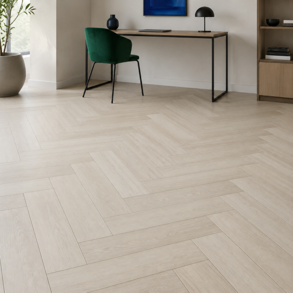 Кварцвиниловая плитка елочкой Aquafloor Паркет плюс (Parquet Plus) AF6027PQ+