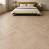 Кварцвиниловая плитка (Елочка) Alpine Floor Легкий паркет (Light Parquet) Дуб Ригель ЕСО 13-24